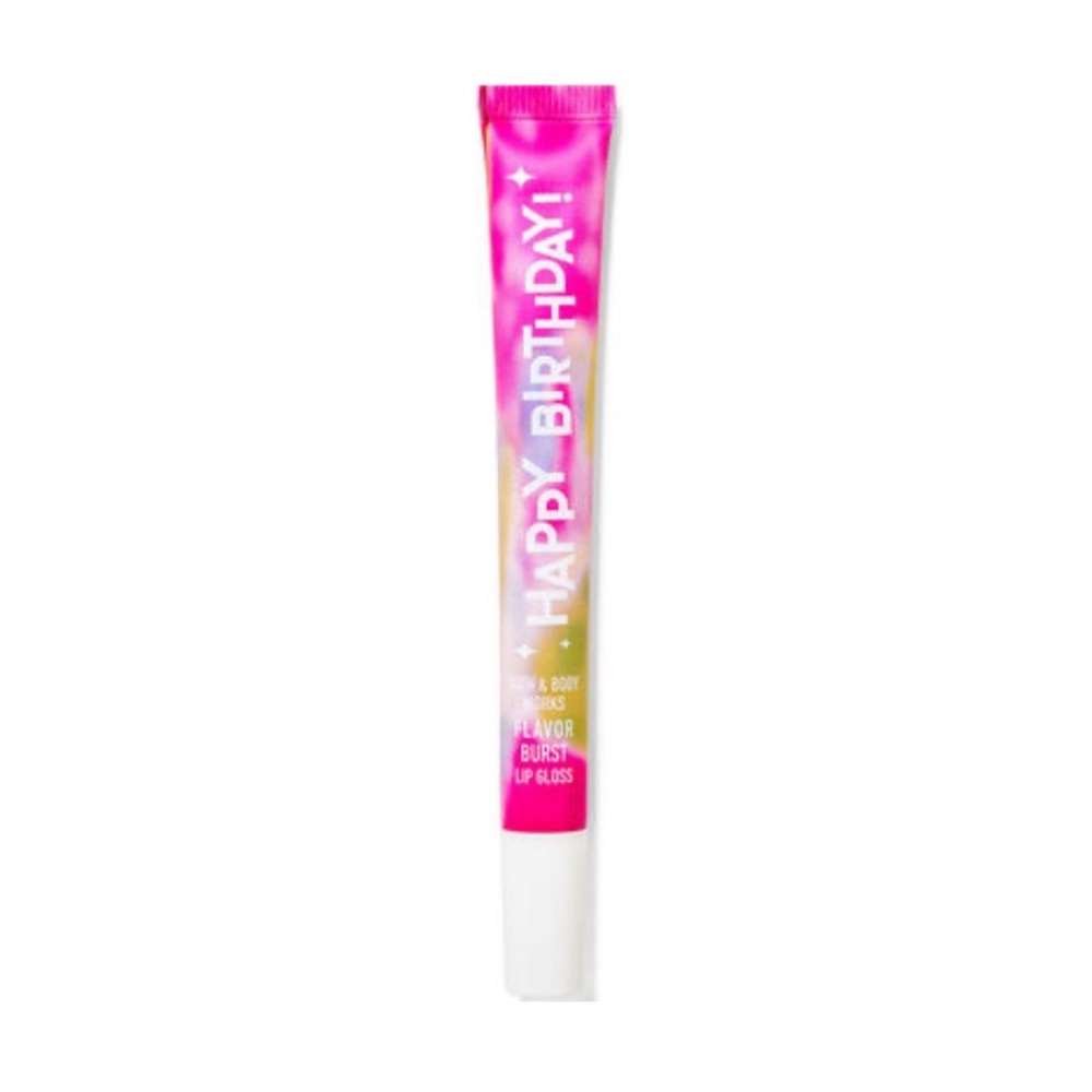 Vanilla Flavor Burst Lip Gloss Happy Birthday Burst Lip Care 0.34 fl oz / 14 mL